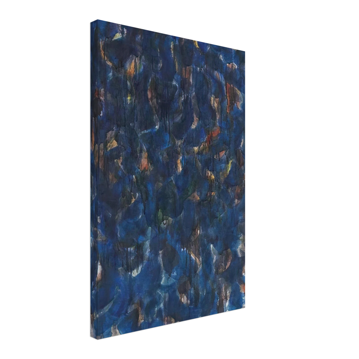 Sam Francis - Blue and Red Canvas - 40x60 cm / 16x24 inches-canvas