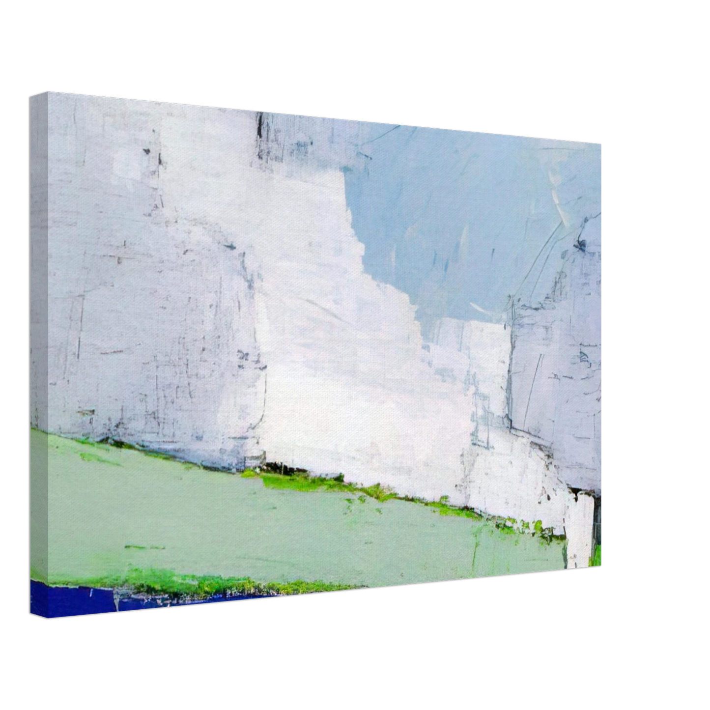 Nicolas de Stael - Paysage de Vaucluse No. 3 - 1953 Canvas - 70x100 cm / 28x40 inches-canvas