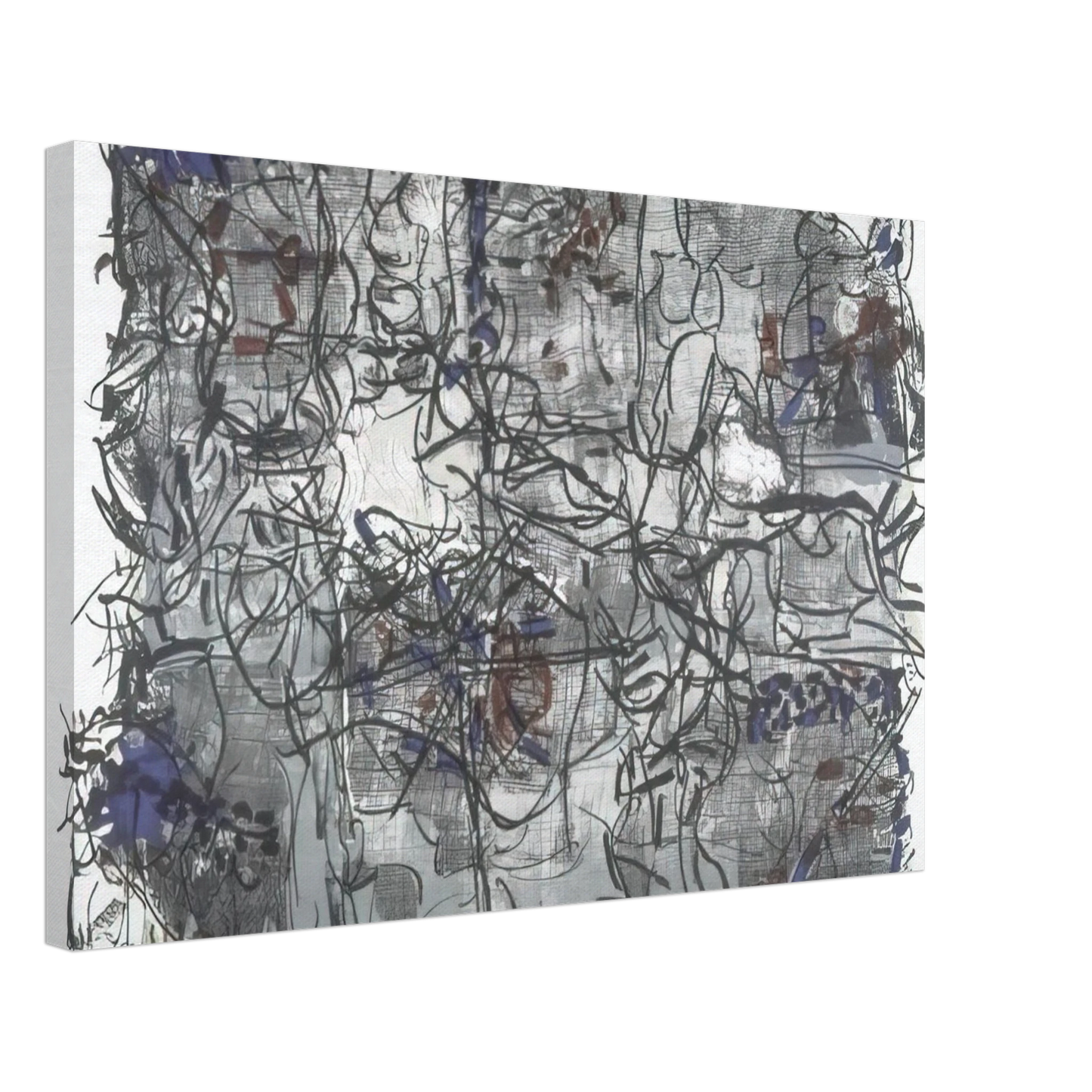 Jean-Paul Riopelle - Jute IV Canvas - 40x60 cm / 16x24 inches-canvas