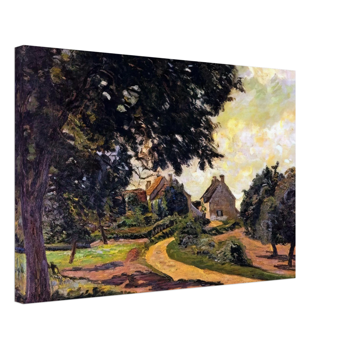 Armand Guillaumin - Apres la pluie - 1885 Canvas - 70x100 cm / 28x40 inches-canvas