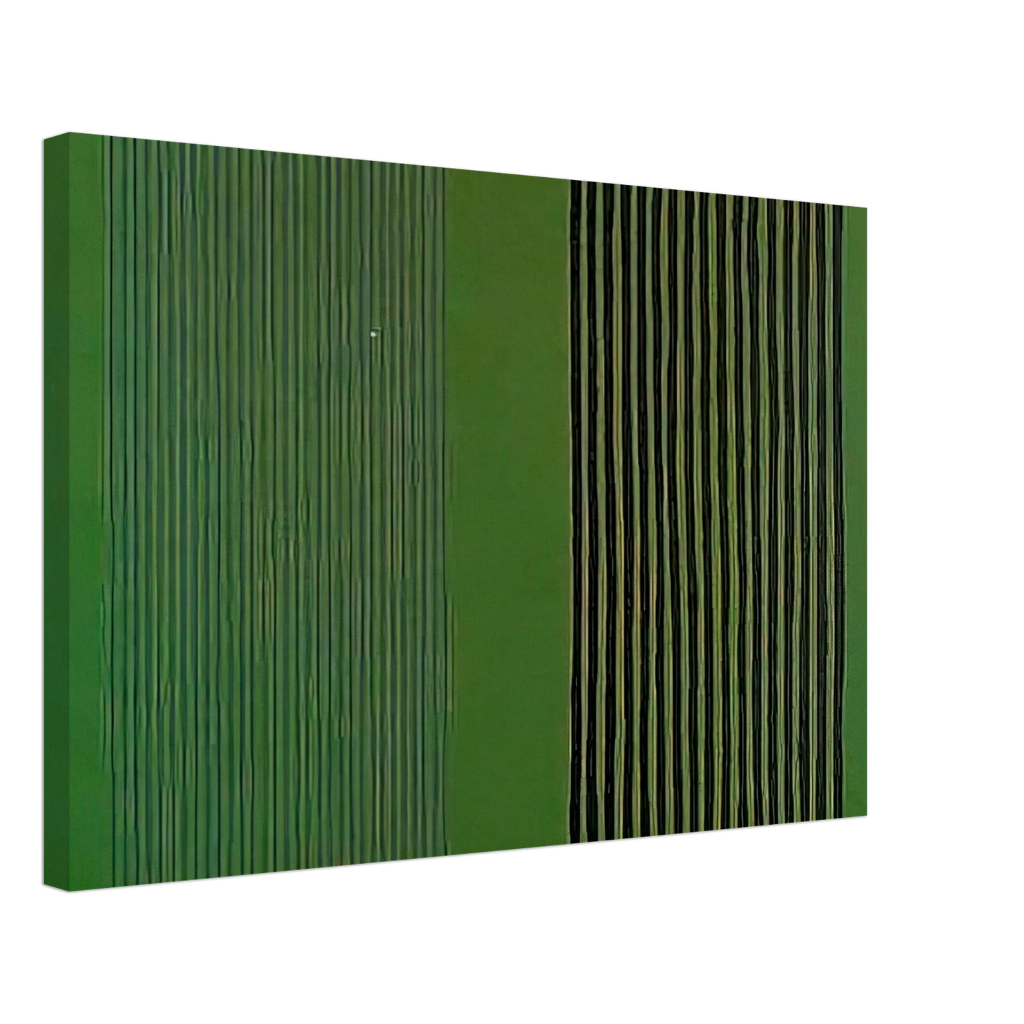 Gene Davis - Green Giant - 1980 Canvas - 40x60 cm / 16x24 inches-canvas