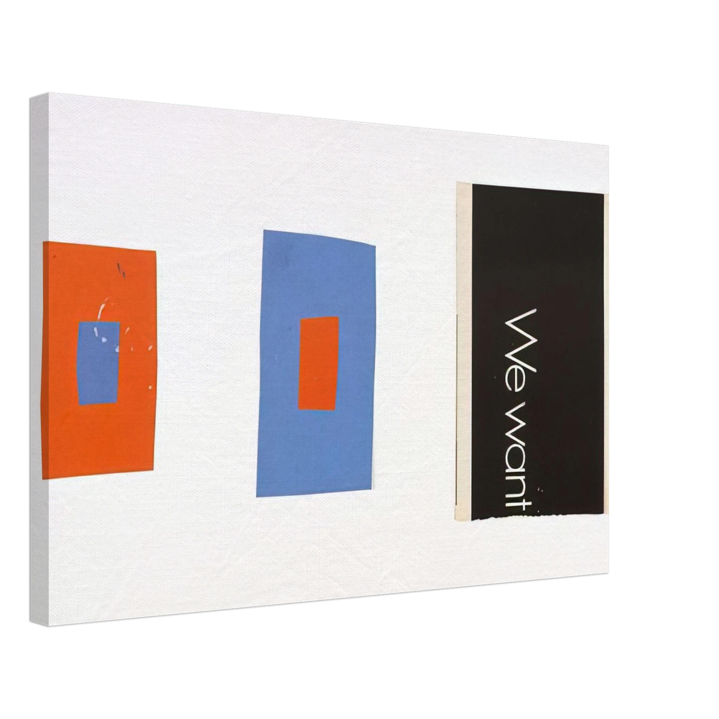 Ellsworth Kelly - Tablet #105 Canvas - 70x100 cm / 28x40 inches-canvas