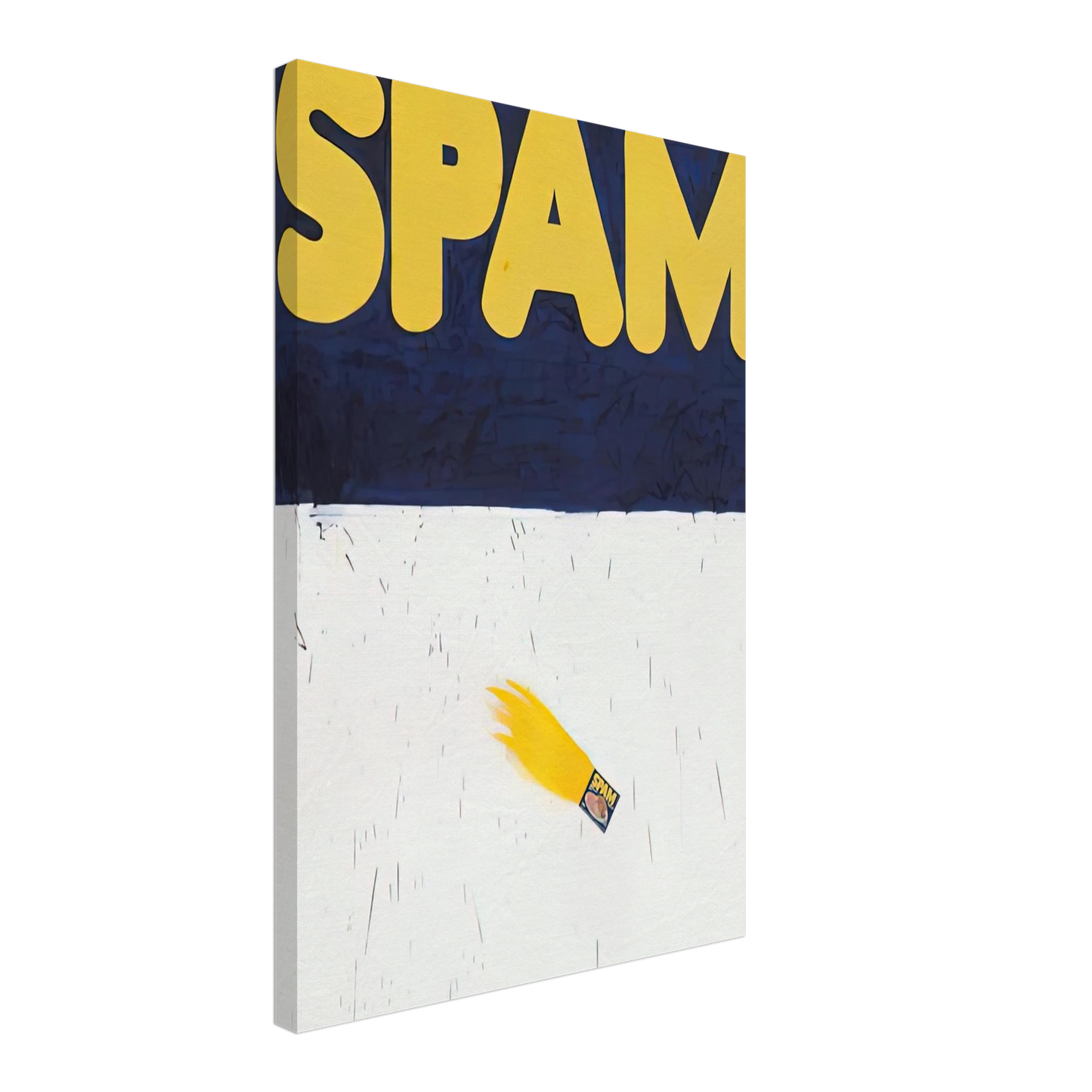 Edward Ruscha - ACTUAL SIZE 1962 Canvas - 70x100 cm / 28x40 inches-canvas