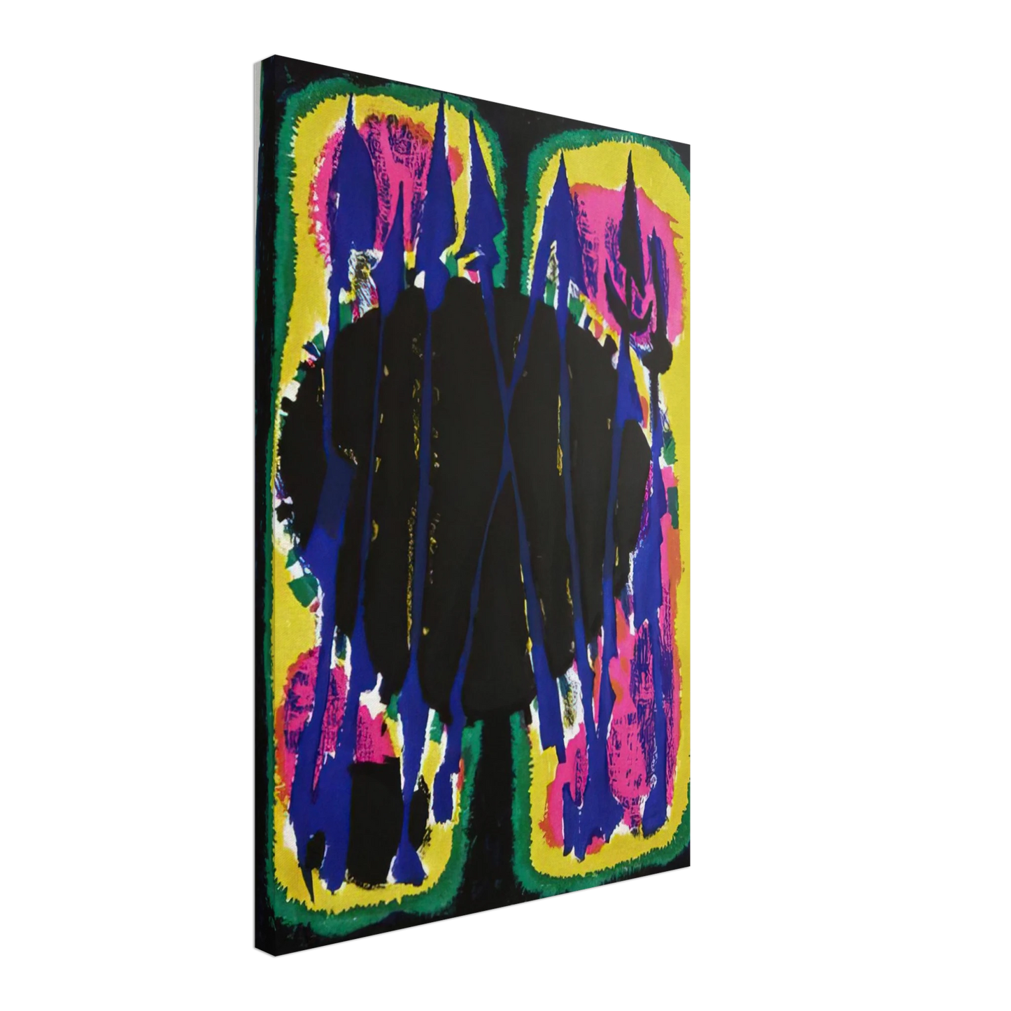 Alfred Manessier - La Mise au tombeau - 1949 Canvas - 70x100 cm / 28x40 inches-canvas