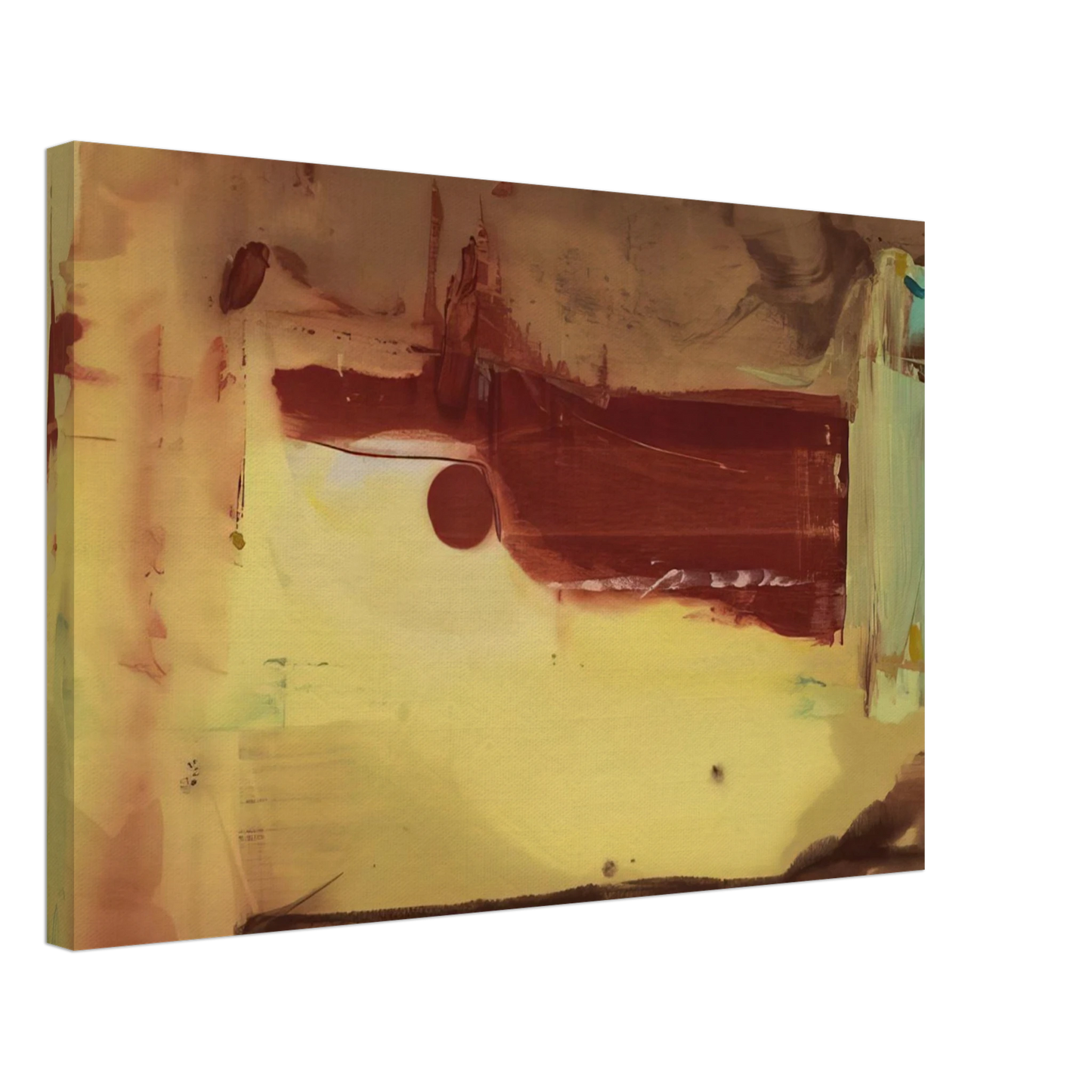 Helen Frankenthaler - Desert Pass - 1976 Canvas - 70x100 cm / 28x40 inches-canvas