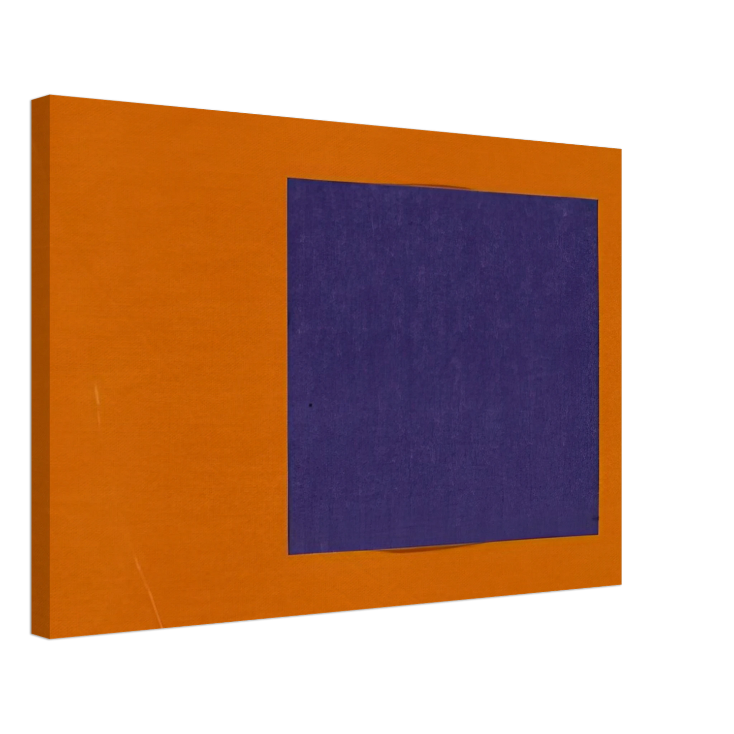 Ellsworth Kelly - Purple and Orange from the series Line Form Color Canvas - 40x60 cm / 16x24 inches-canvas