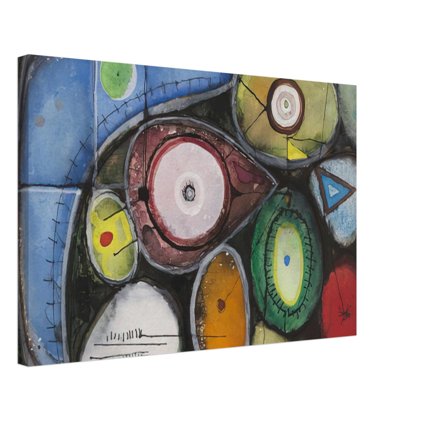 Richard Pousette-Dart - Untitled Canvas - 40x60 cm / 16x24 inches-canvas