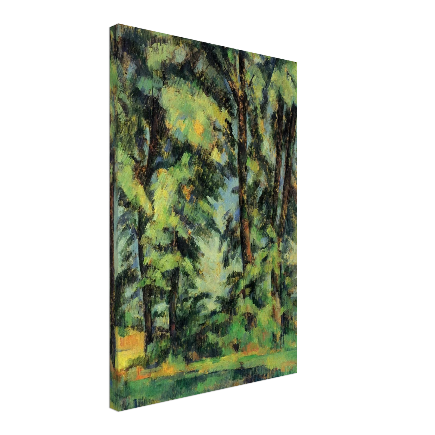 Paul Cezanne - Large Trees at Jas de Bouffan Canvas - 70x100 cm / 28x40 inches-canvas