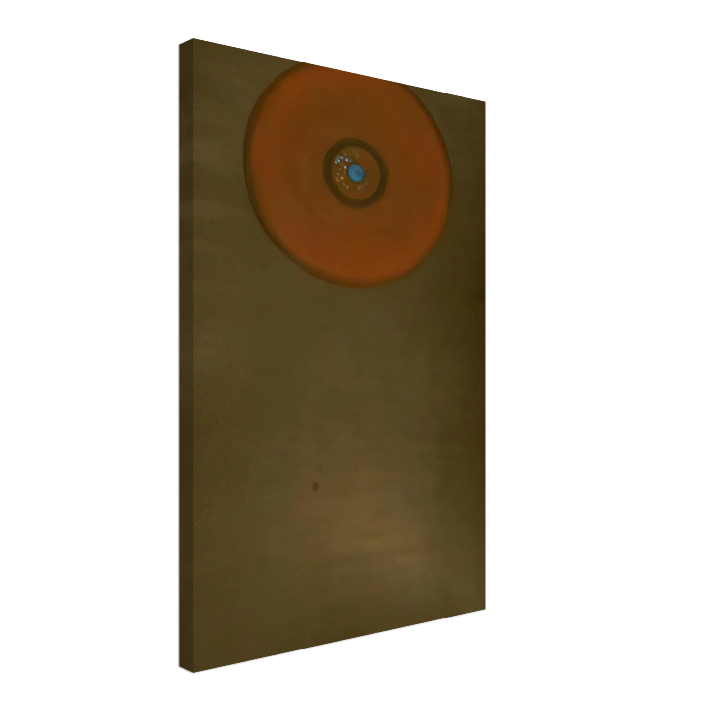 Hiroyuki Tajima - Gathering of Circles - 1964 Canvas - 40x60 cm / 16x24 inches-canvas