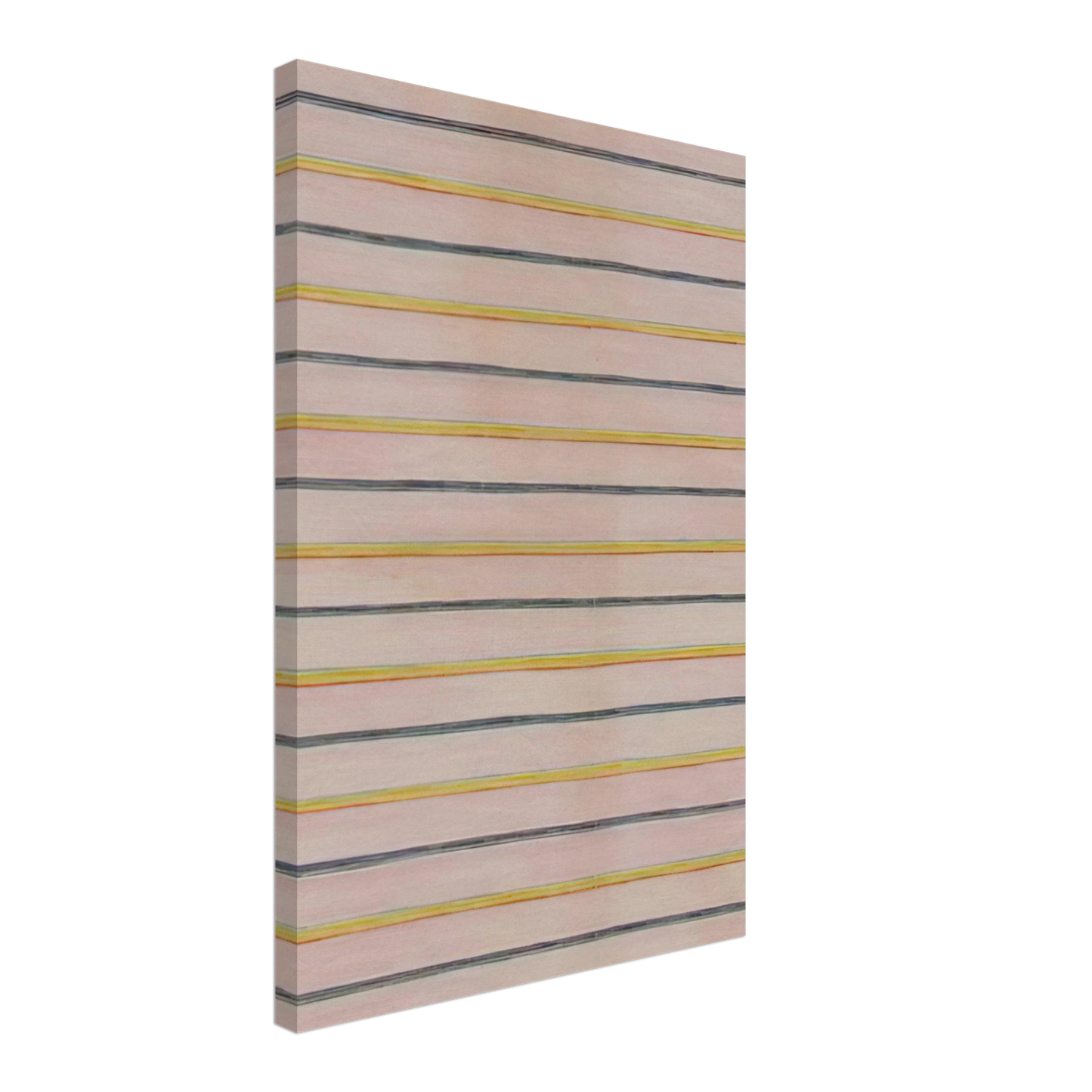 Gene Davis - Pin Stripes - 1960 Canvas - 70x100 cm / 28x40 inches-canvas