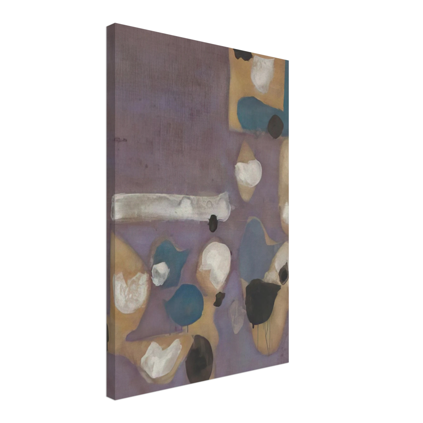 Kenzo Okada - Points No. 19 - 1954 Canvas - 40x60 cm / 16x24 inches-canvas