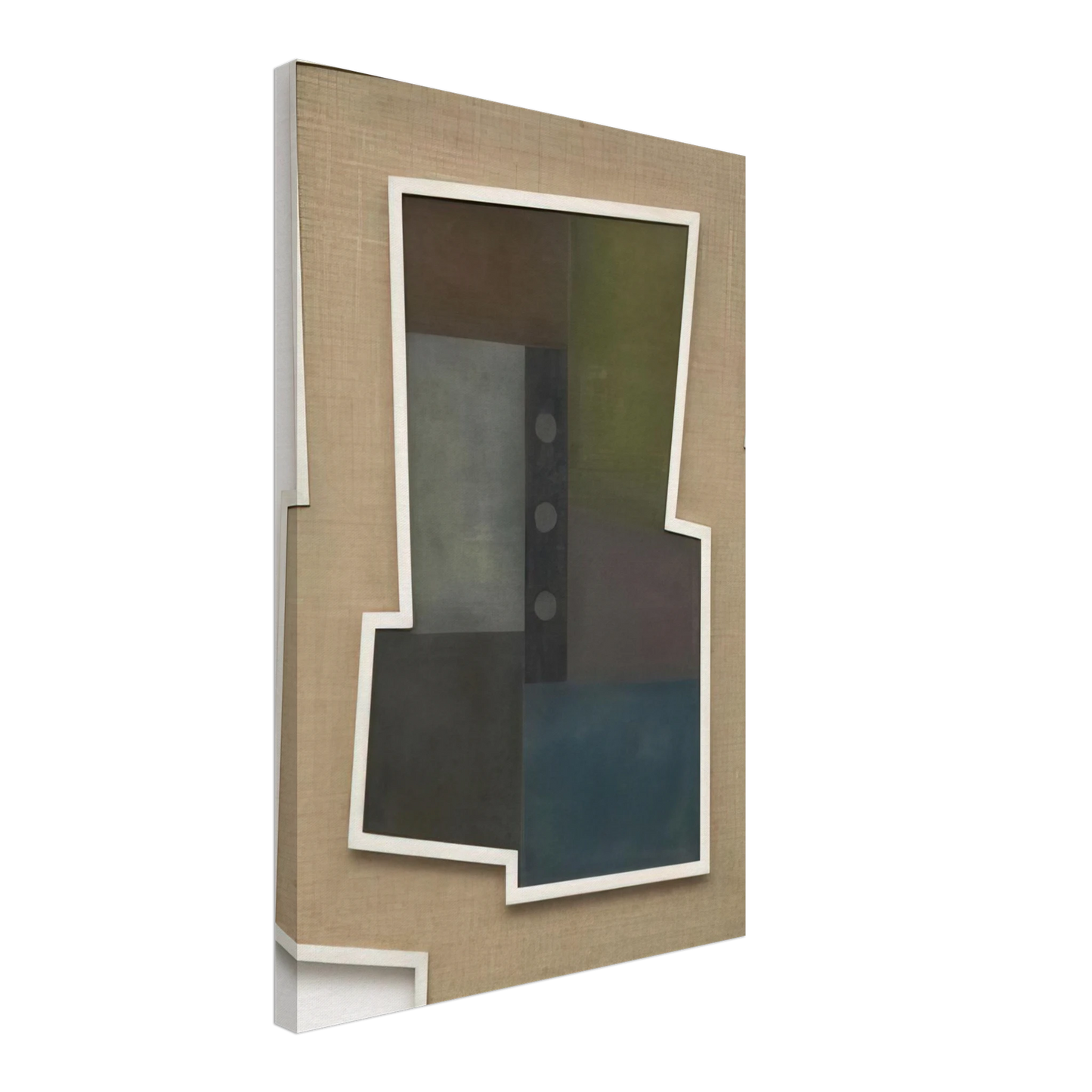 Carmelo Arden Quin - Peinture Madi - 1946 Canvas - 40x60 cm / 16x24 inches-canvas