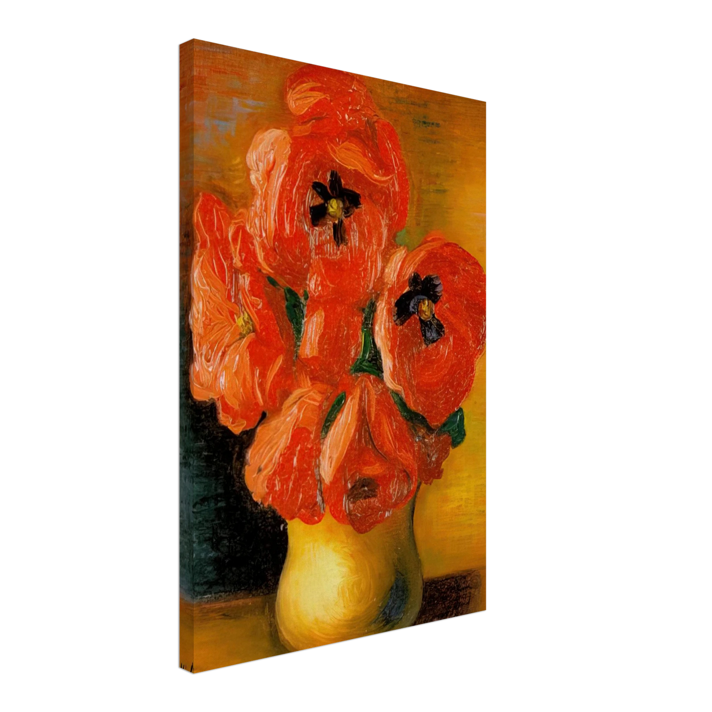 Moise Kisling - BOUQUET OF PEONIES Canvas - 70x100 cm / 28x40 inches-canvas