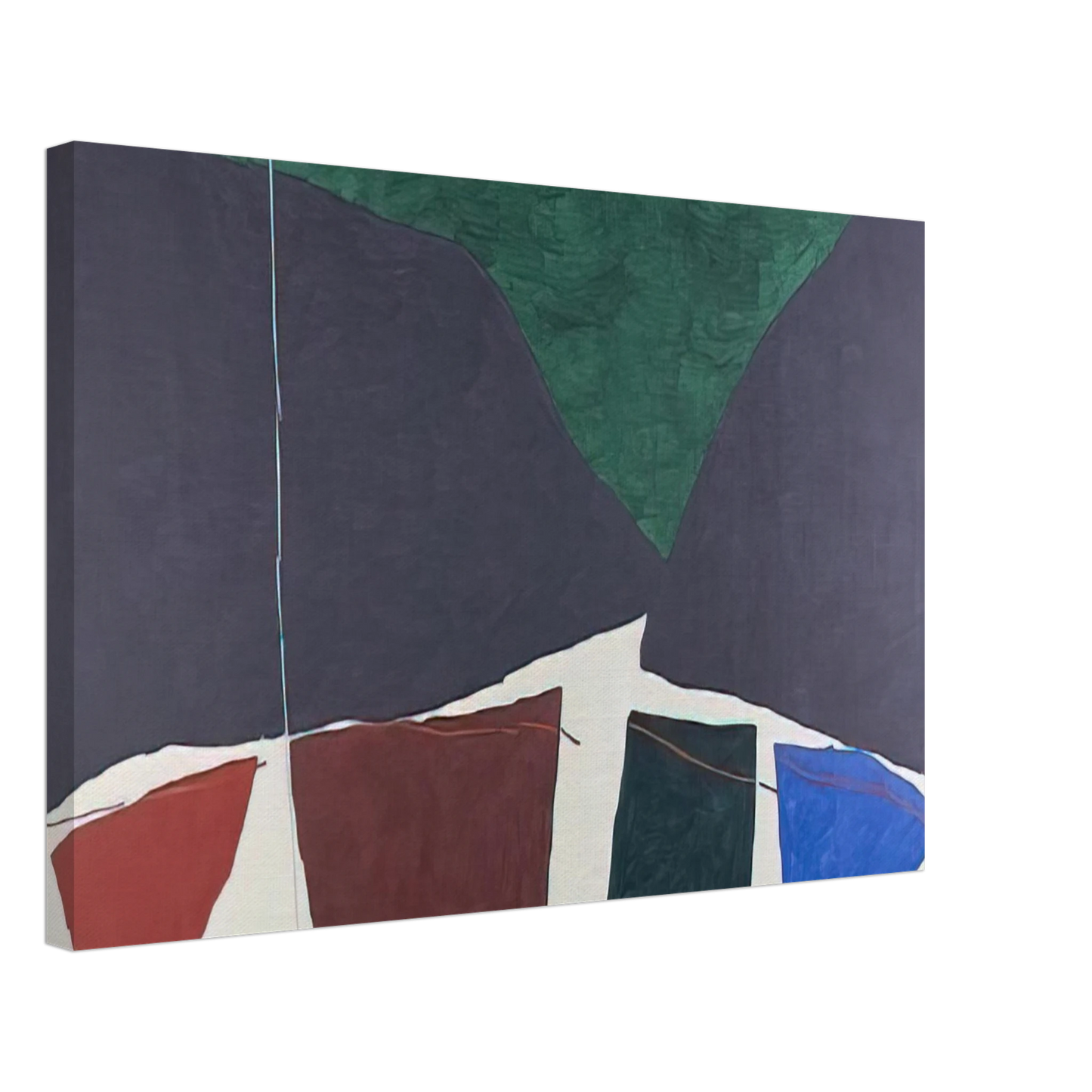 Ray Parker - Untitled - 1982 Canvas - 40x60 cm / 16x24 inches-canvas