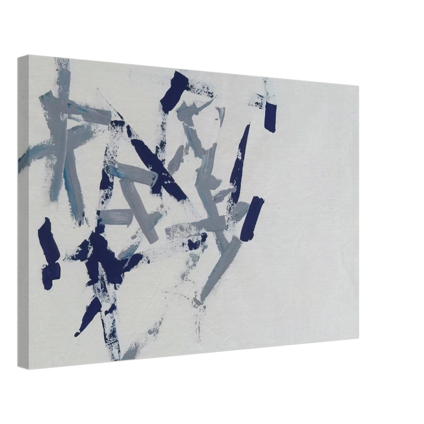 Charlotte Posenenske - Untitled Free Structures - 1962 Canvas - 70x100 cm / 28x40 inches-canvas