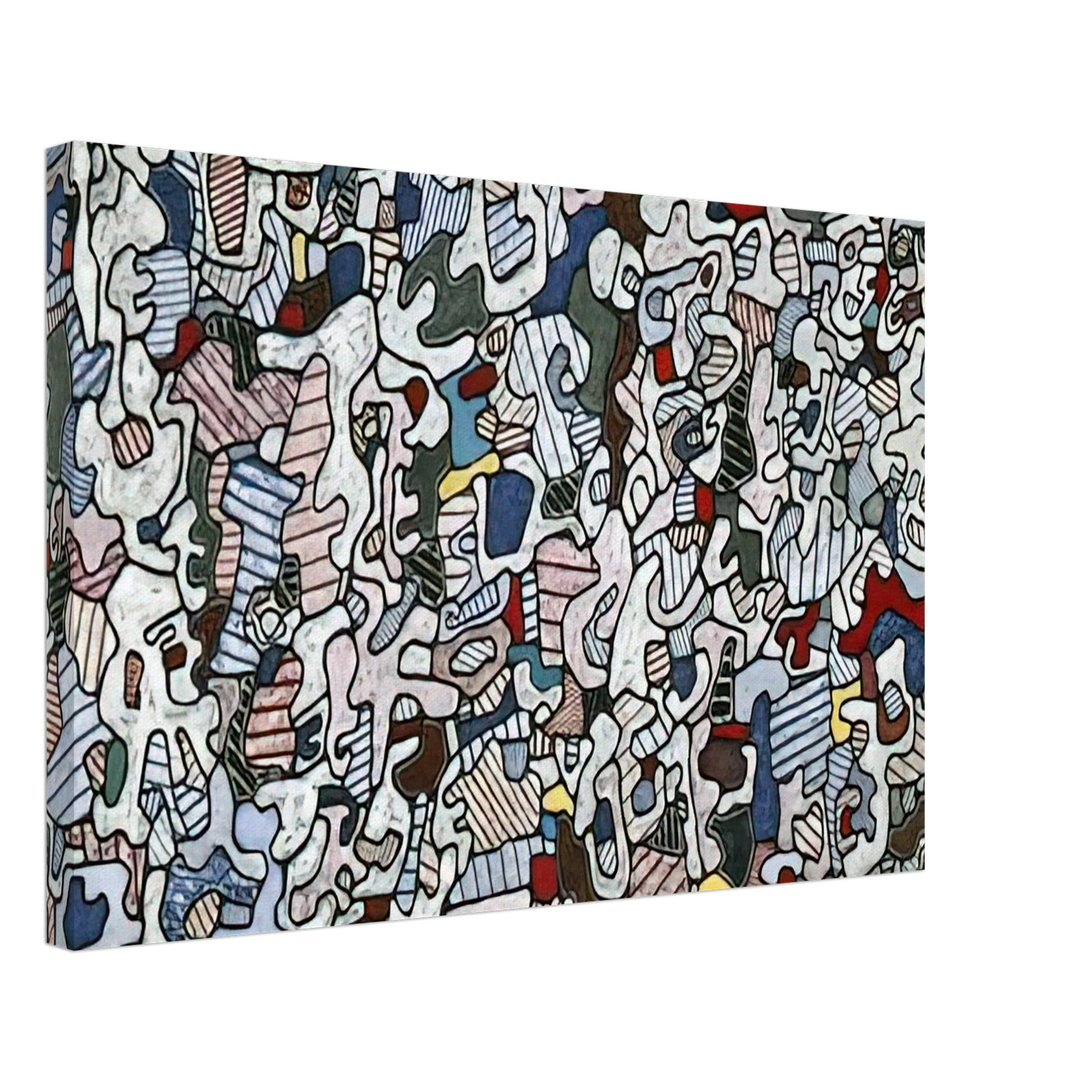 Jean Dubuffet - L HOURLOUPE 1966 Canvas - 40x60 cm / 16x24 inches-canvas