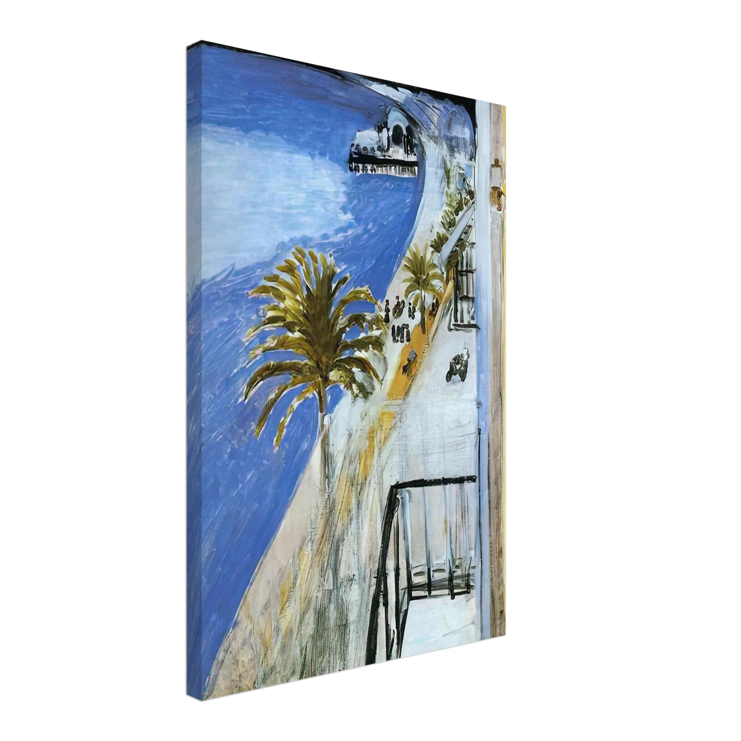 Henri Matisse - THE BAY OF NICE 1918 Canvas - 70x100 cm / 28x40 inches-canvas