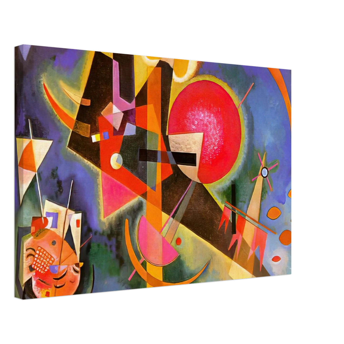 Wassily Kandinsky - IN BLUE 1925 Canvas - 70x100 cm / 28x40 inches-canvas