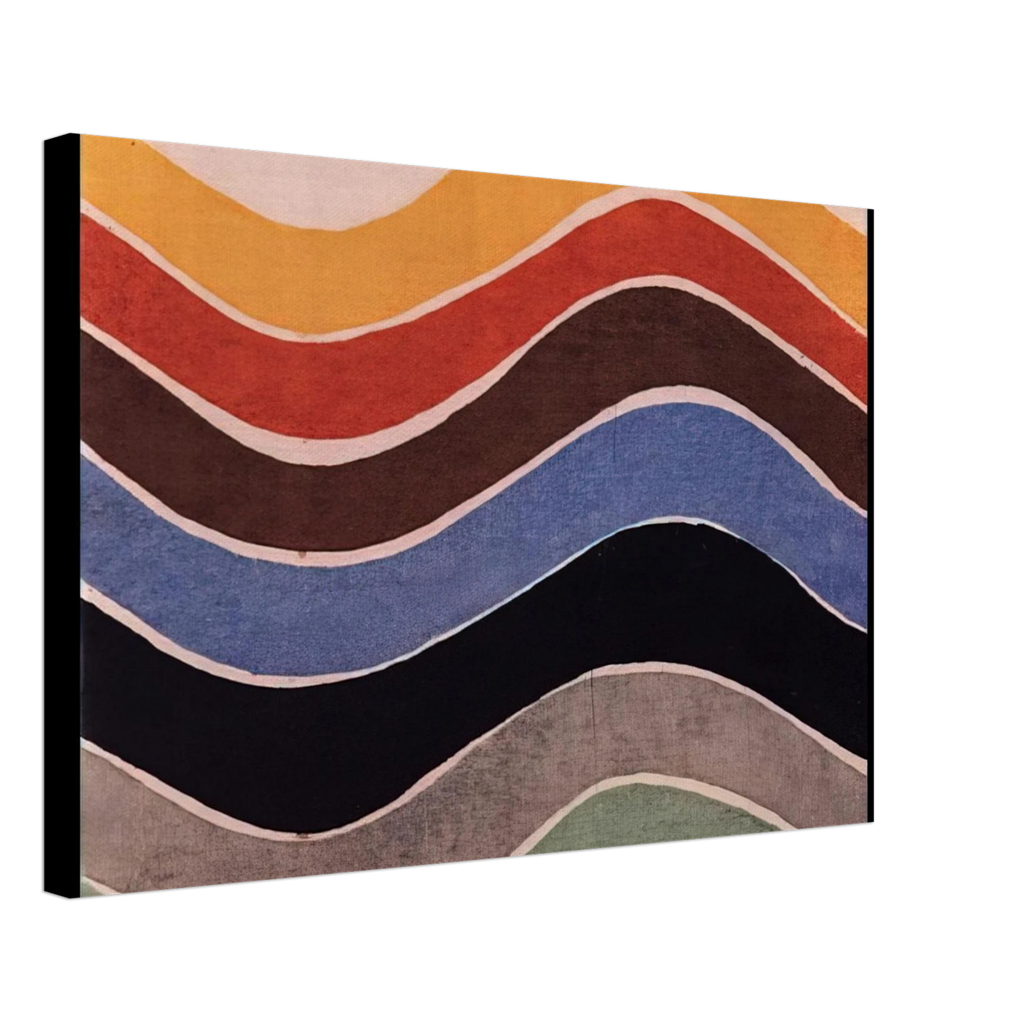 Sonia Delaunay - FABRIC PATTERN 1 Canvas - 70x100 cm / 28x40 inches-canvas