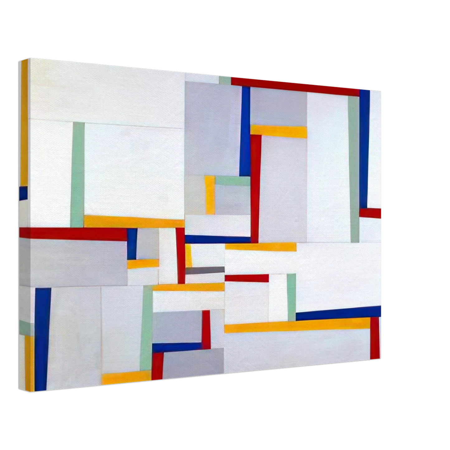 Fritz Glarner - Relational Painting #9 - 1946 Canvas - 40x60 cm / 16x24 inches-canvas