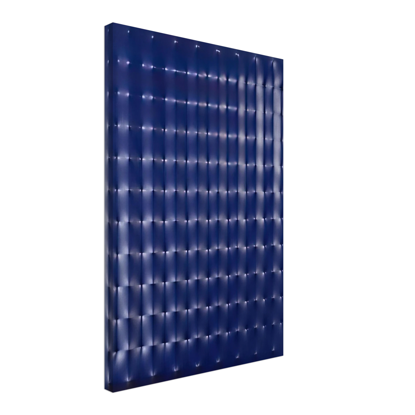 Enrico Castellani - Superficie Blu - 1979 Canvas - 70x100 cm / 28x40 inches-canvas