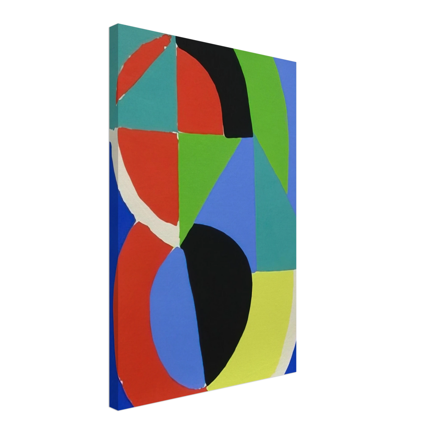 Sonia Delaunay - COMPOSITION 2 Canvas - 40x60 cm / 16x24 inches-canvas