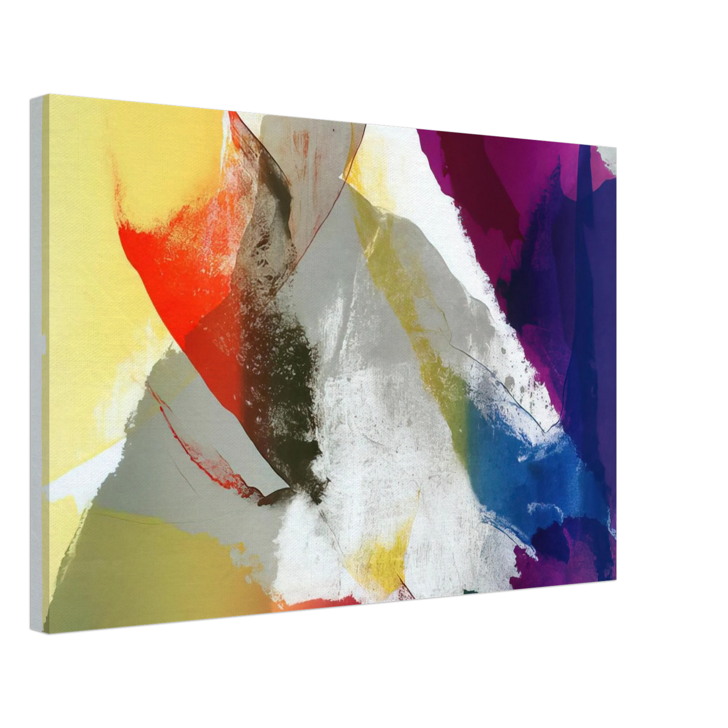 Paul Jenkins - Abstract Composition Canvas - 70x100 cm / 28x40 inches-canvas