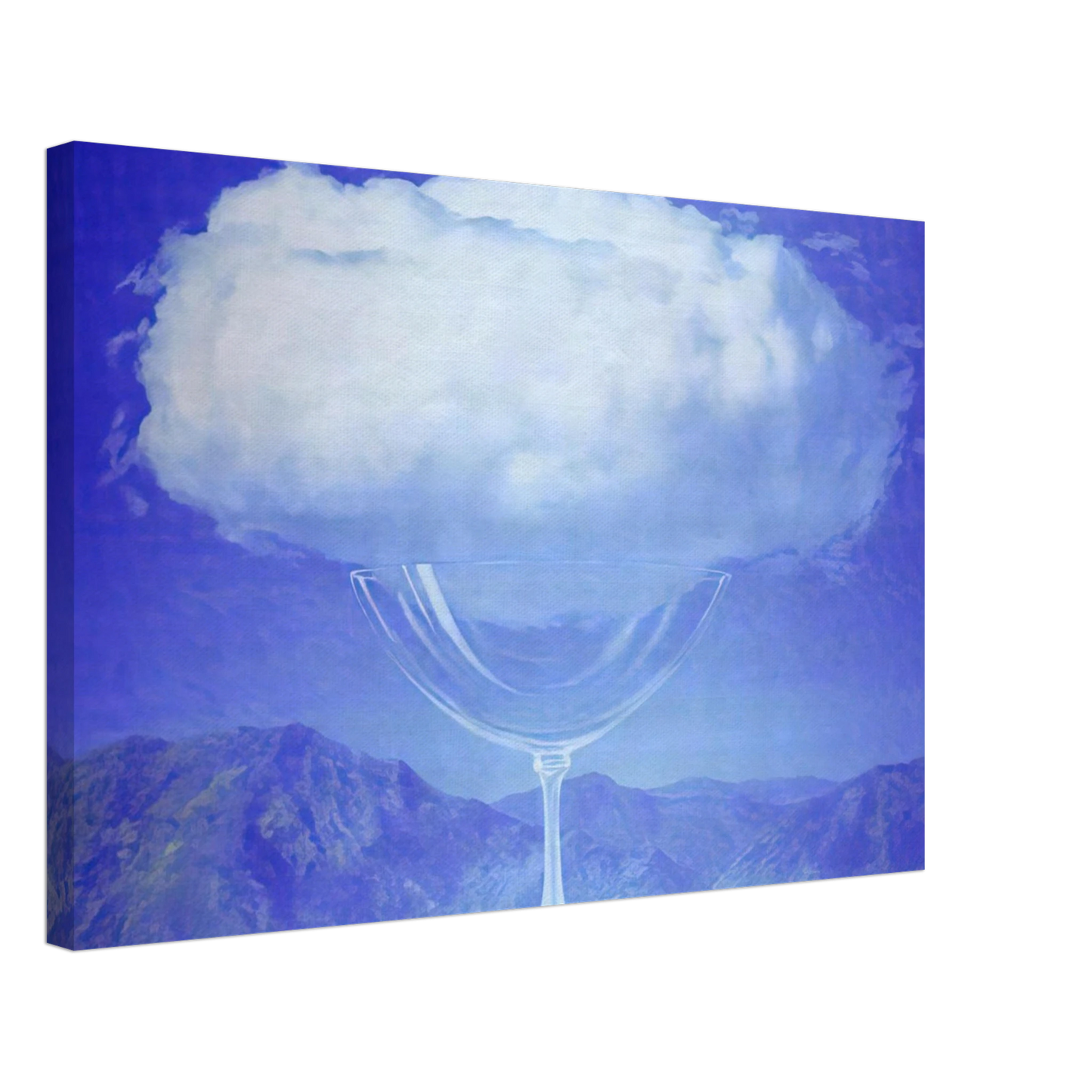 Rene Magritte - THE HEARTSTRINGS 1960 Canvas - 70x100 cm / 28x40 inches-canvas