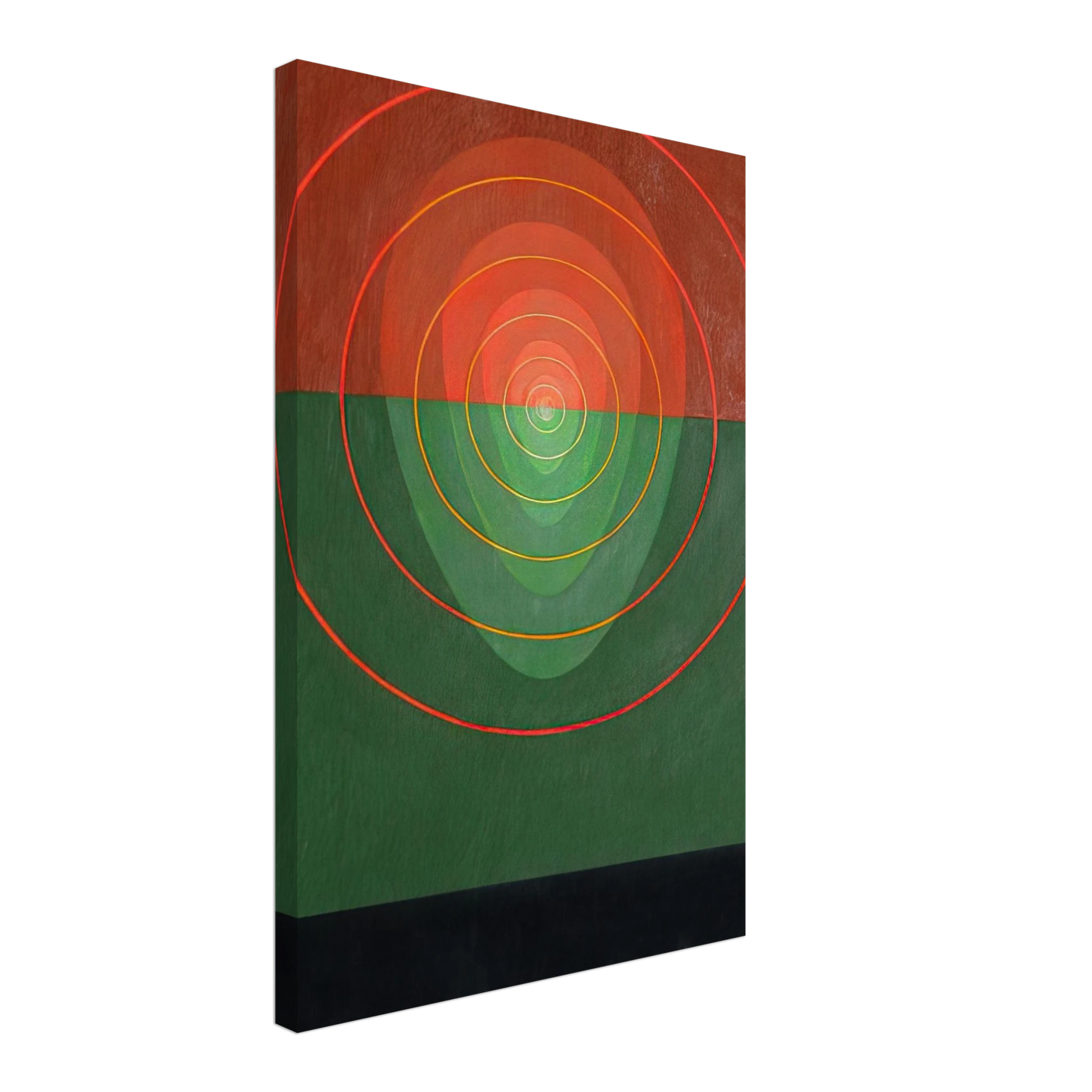 Clarence Holbrook Carter - Mandala No. 2 - 1968 Canvas - 40x60 cm / 16x24 inches-canvas