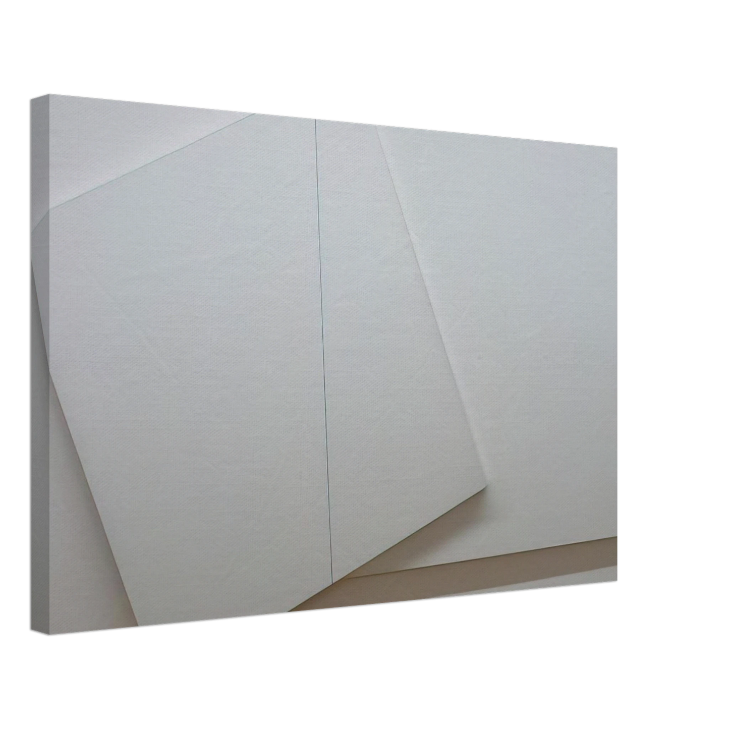 Francois Morellet - Supersition et transparence, Carre derriere 0-90 degrees, carre devant 20 – 110 degrees - Minimalism Canvas - 40x60 cm / 16x24 inches-canvas