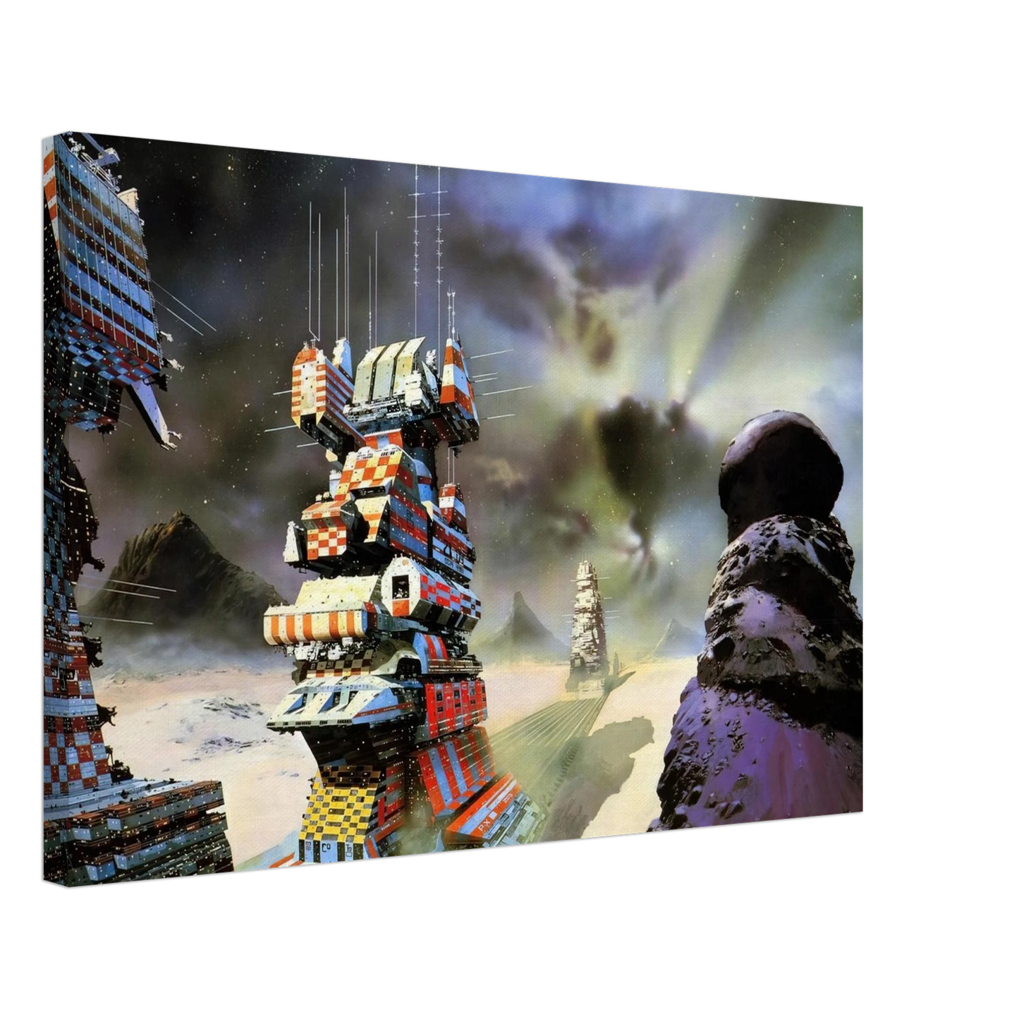 Chris Foss - Chris Foss Canvas - 70x100 cm / 28x40 inches-canvas