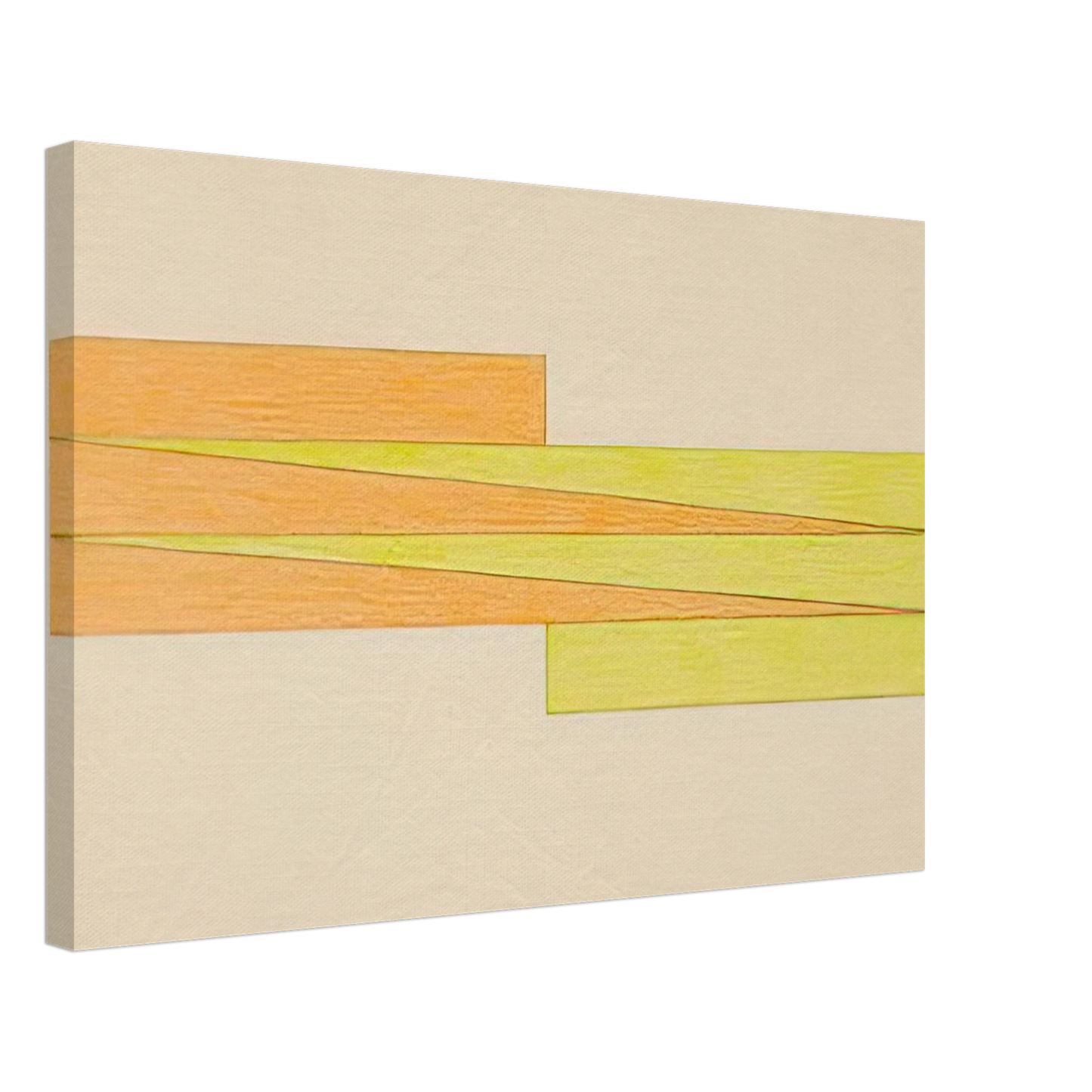 Larry Zox - Untitled - 1965 Canvas - 40x60 cm / 16x24 inches-canvas