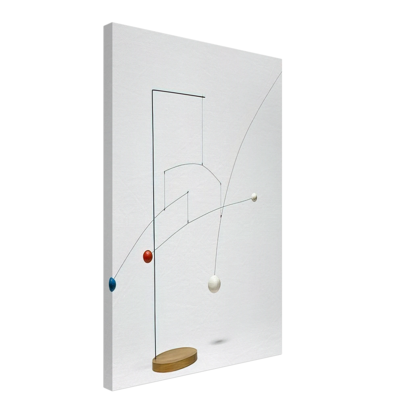 Alexander Calder - UNTITLED 1935 Canvas - 40x60 cm / 16x24 inches-canvas