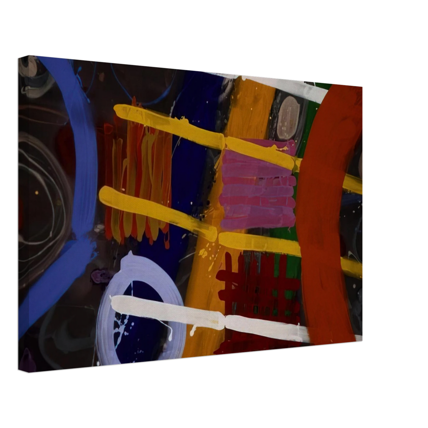 Albert Irvin - Buchanan - 1987 Canvas - 70x100 cm / 28x40 inches-canvas