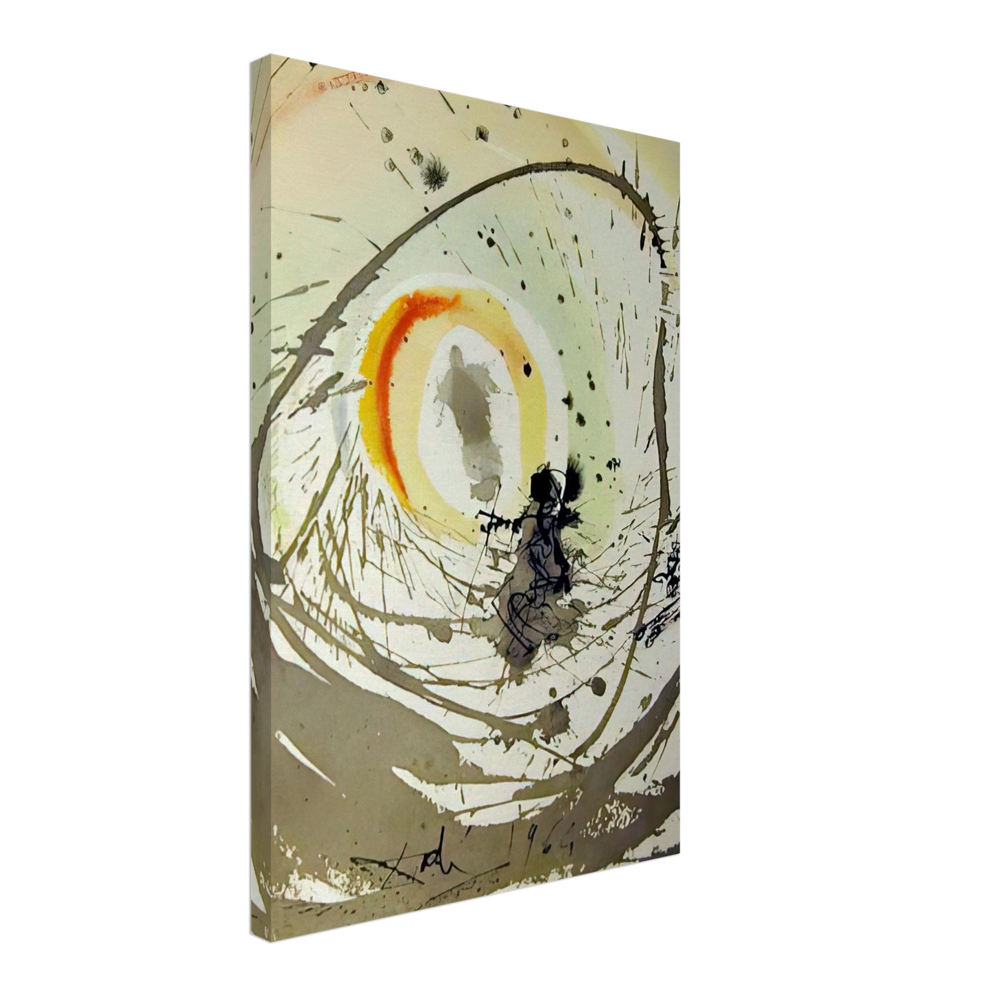 Salvador Dali - MULIER AMICTA SOLE 1967 Canvas - 40x60 cm / 16x24 inches-canvas