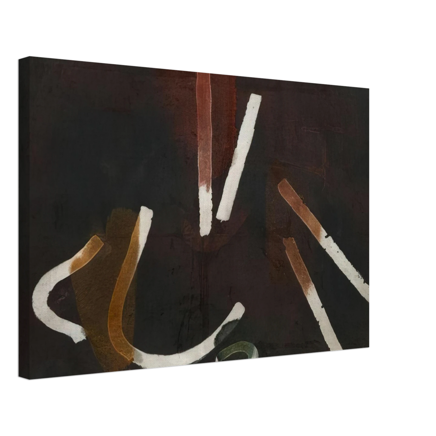 John Ferren - Composition Brun - 1933 Canvas - 70x100 cm / 28x40 inches-canvas