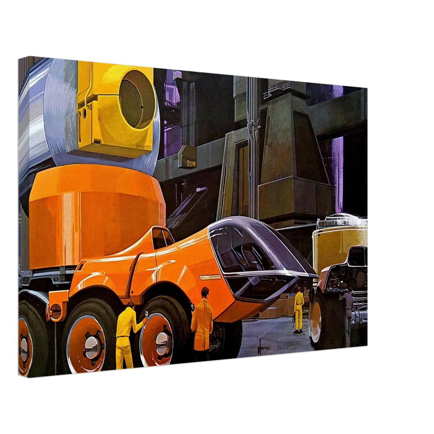 Syd Mead - Syd Mead Canvas - 40x60 cm / 16x24 inches-canvas