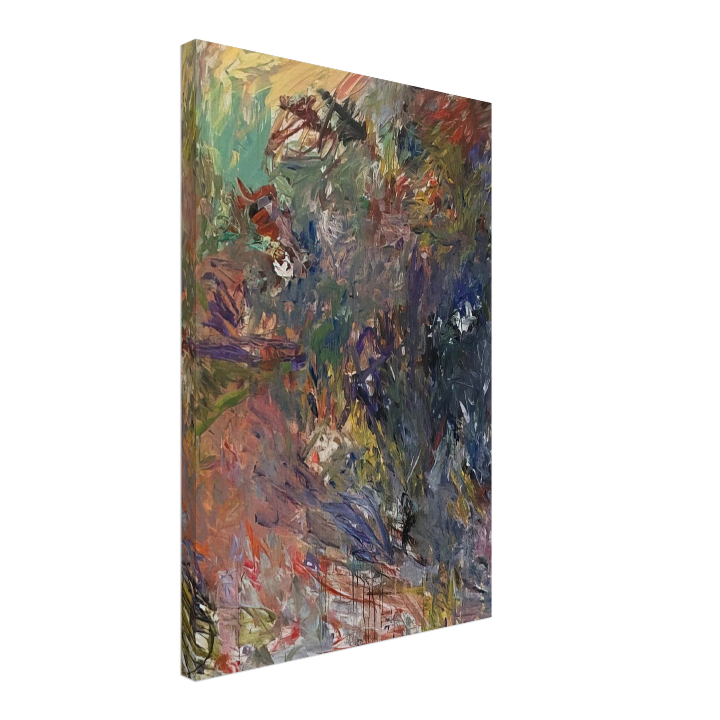 Milton Resnick - UNTITLED 1959 Canvas - 70x100 cm / 28x40 inches-canvas