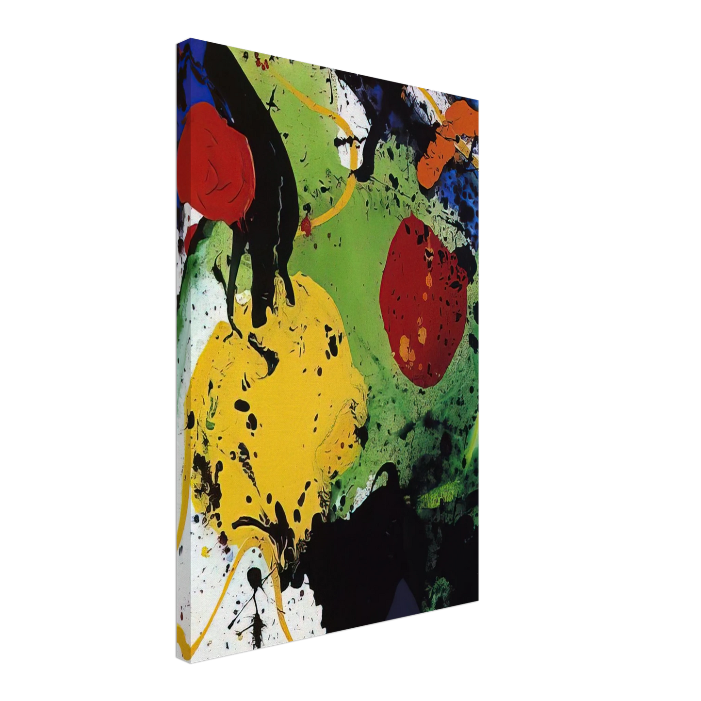 Sam Francis - Untitled SFP-89-57 Canvas - 70x100 cm / 28x40 inches-canvas