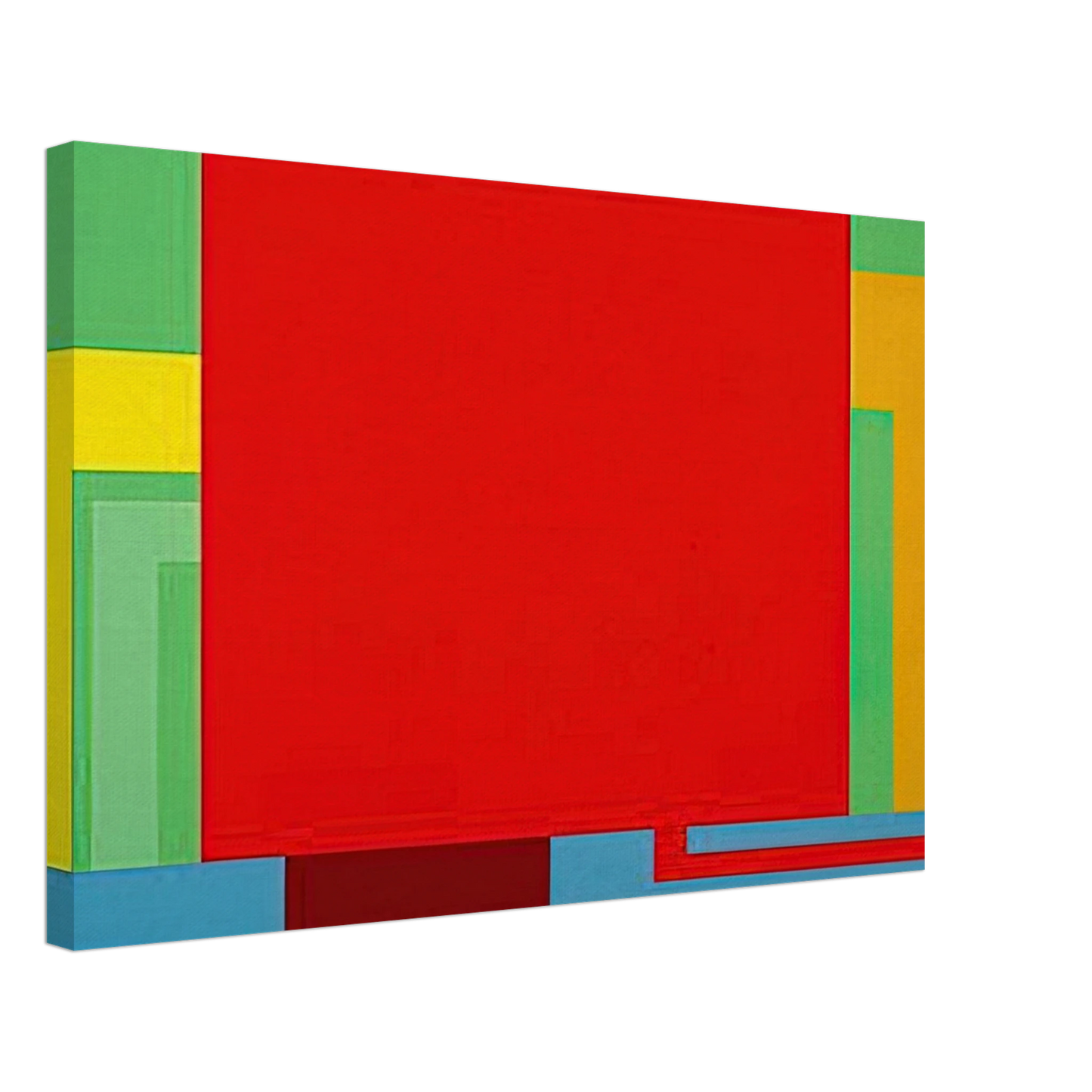 Peter Halley - Soul Control - 1991 Canvas - 70x100 cm / 28x40 inches-canvas