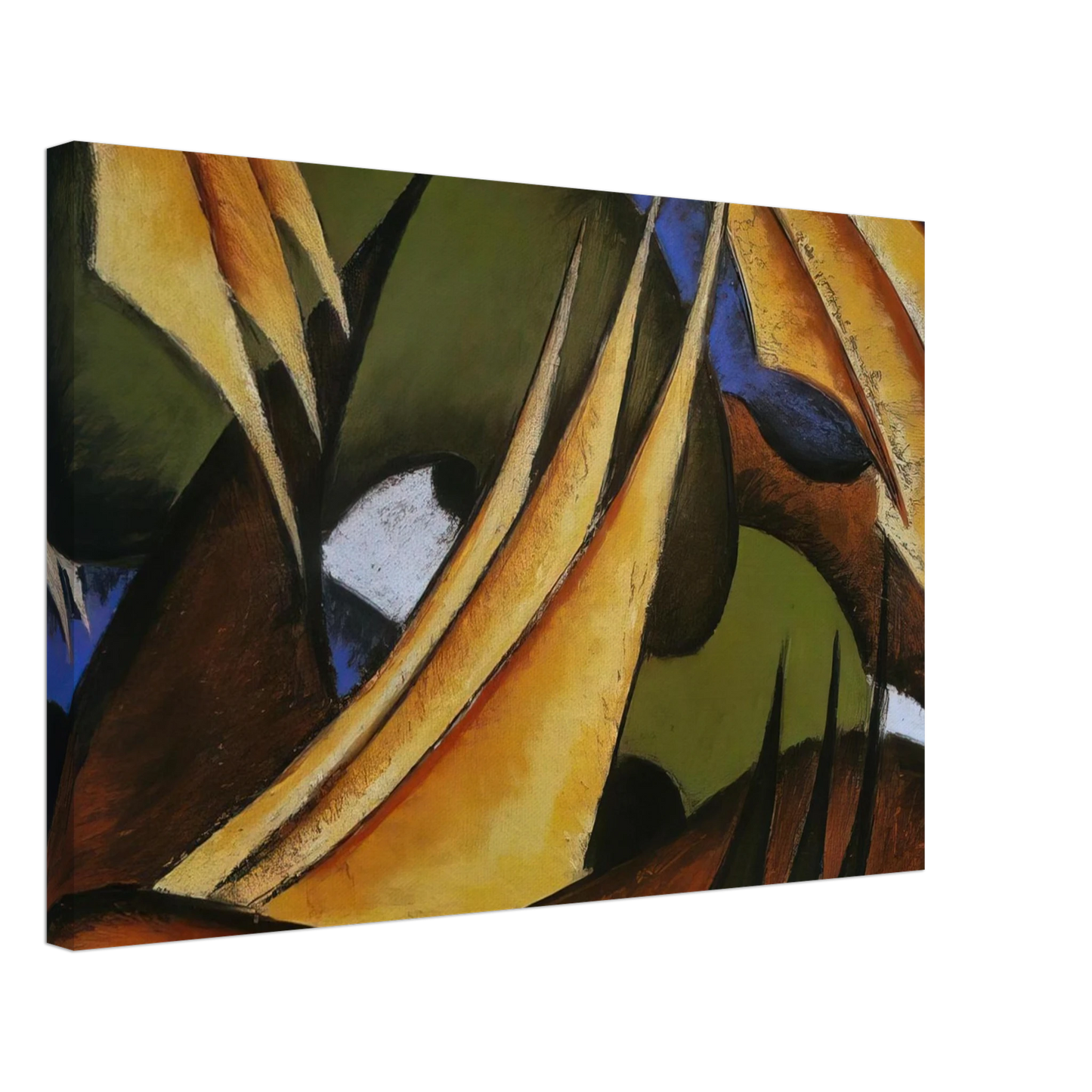 Arthur Dove - Sails - 1912 Canvas - 40x60 cm / 16x24 inches-canvas