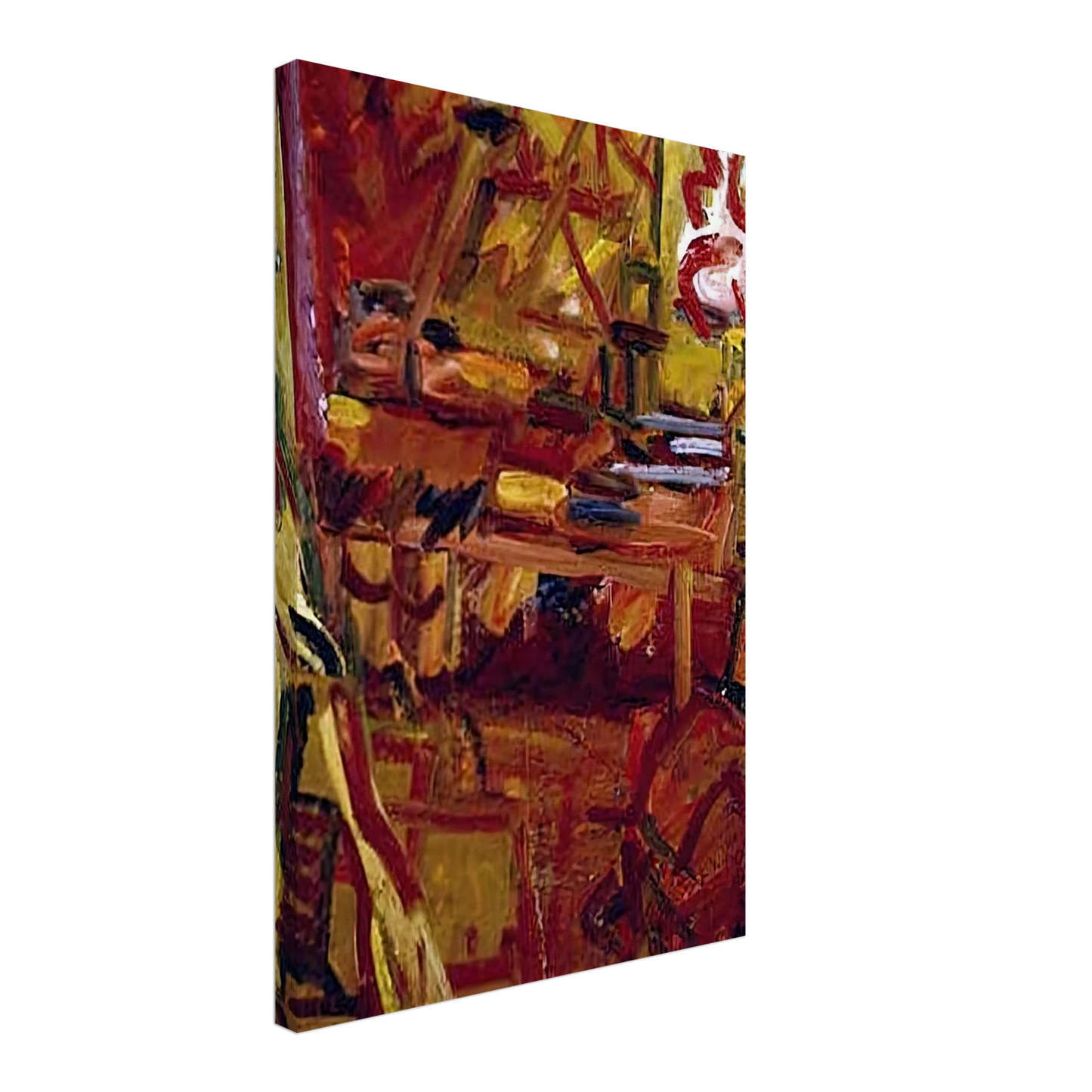 Frank Auerbach - IN THE STUDIO Canvas - 70x100 cm / 28x40 inches-canvas