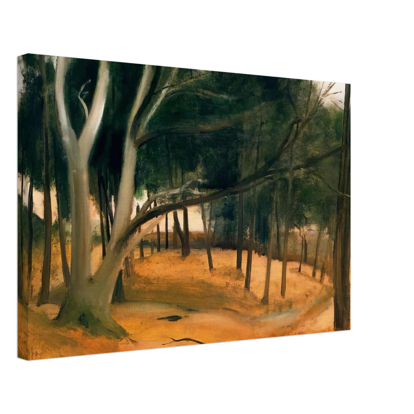 Andre Derain - THE PATH OF FOREST 1928 Canvas - 40x60 cm / 16x24 inches-canvas