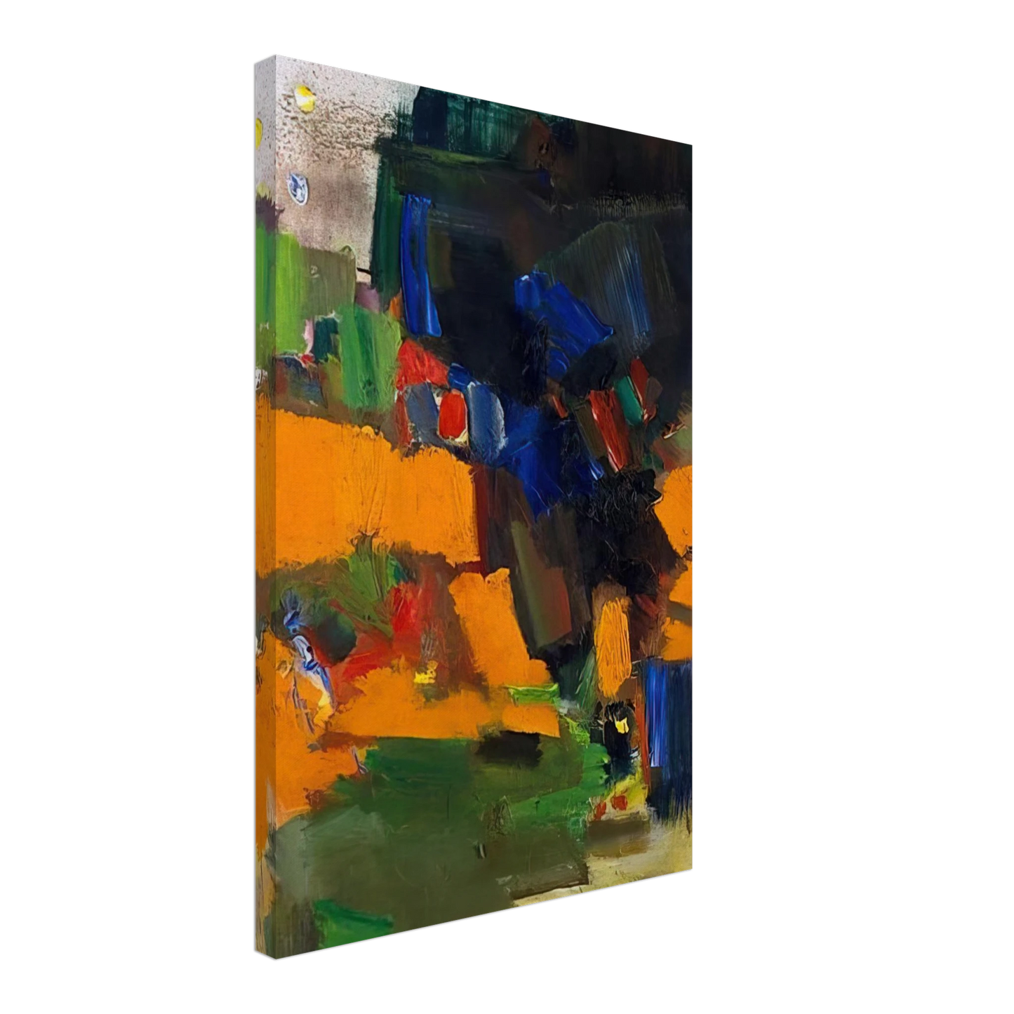 Hans Hofmann - Deep Within the Ravine Canvas - 40x60 cm / 16x24 inches-canvas