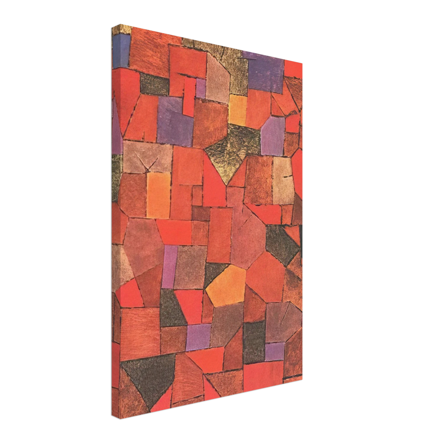 Paul Klee - MOUNTAIN VILLAGE AUTUMNAL 1934 Canvas - 70x100 cm / 28x40 inches-canvas