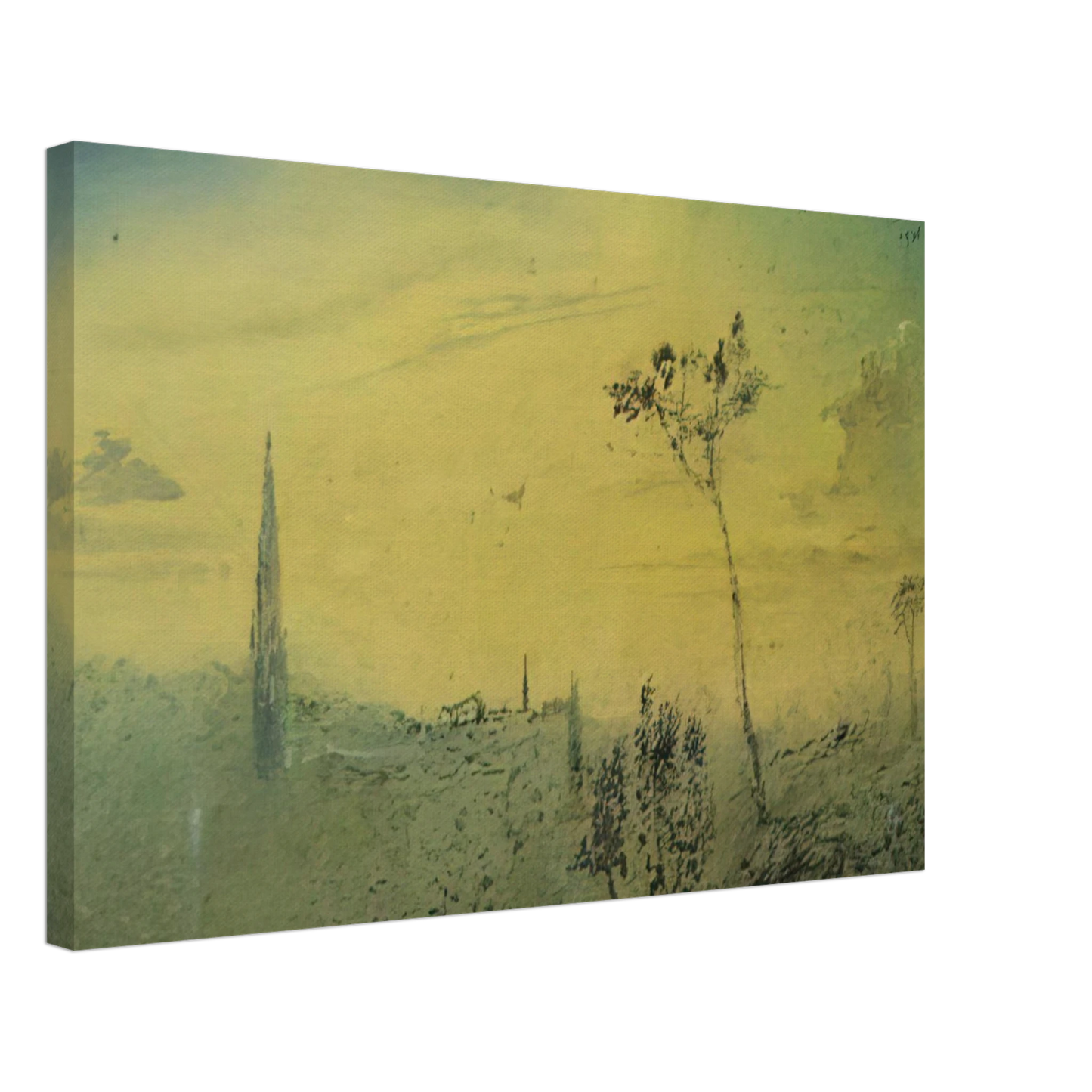 Salvador Dali - LANDSCAPE 1 Canvas - 70x100 cm / 28x40 inches-canvas