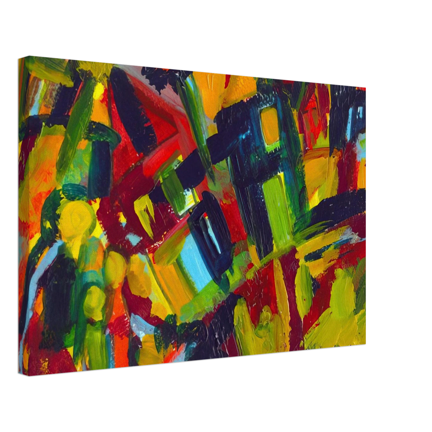 Wassily Kandinsky - NOT_DETECTED_189365 Canvas - 70x100 cm / 28x40 inches-canvas