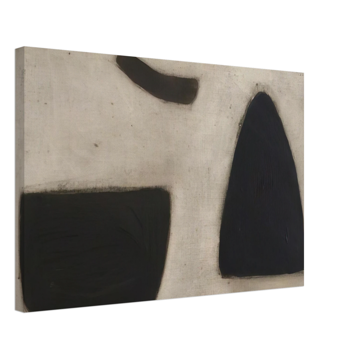 William Scott - Message Obscure I - 1965 Canvas - 40x60 cm / 16x24 inches-canvas