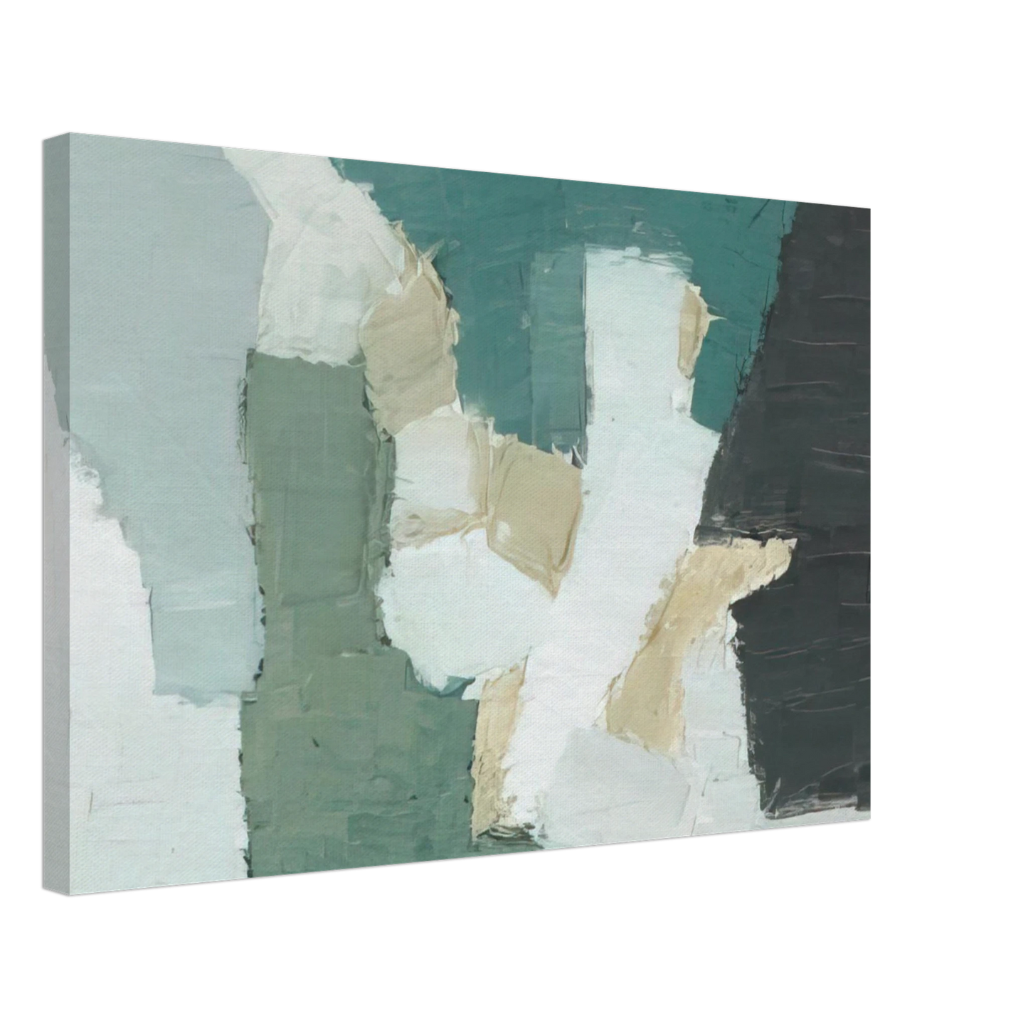 Nicolas de Stael - Composition - 1949 Canvas - 40x60 cm / 16x24 inches-canvas