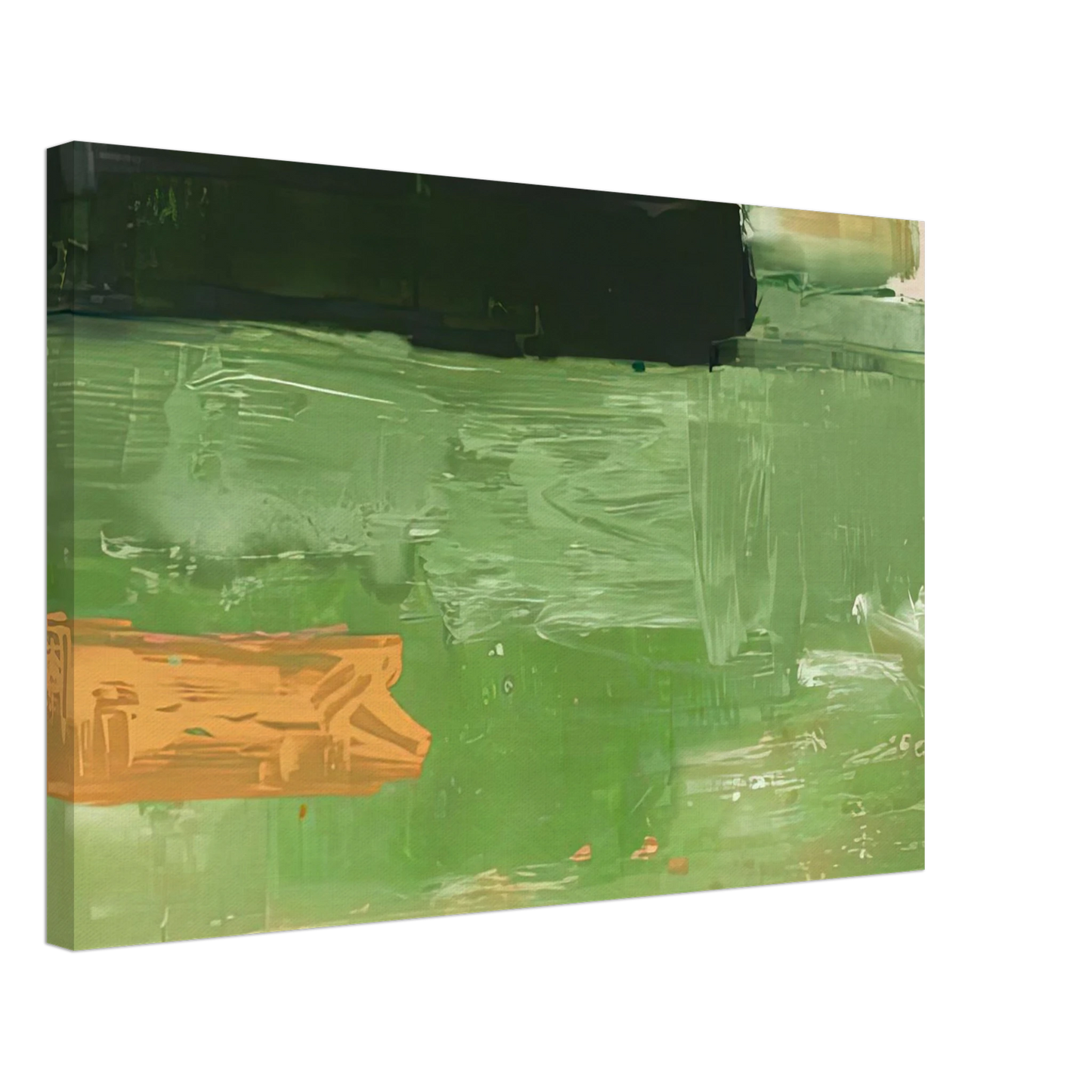 Helen Frankenthaler - Mediterranean, 1981- Canvas - 40x60 cm / 16x24 inches-canvas